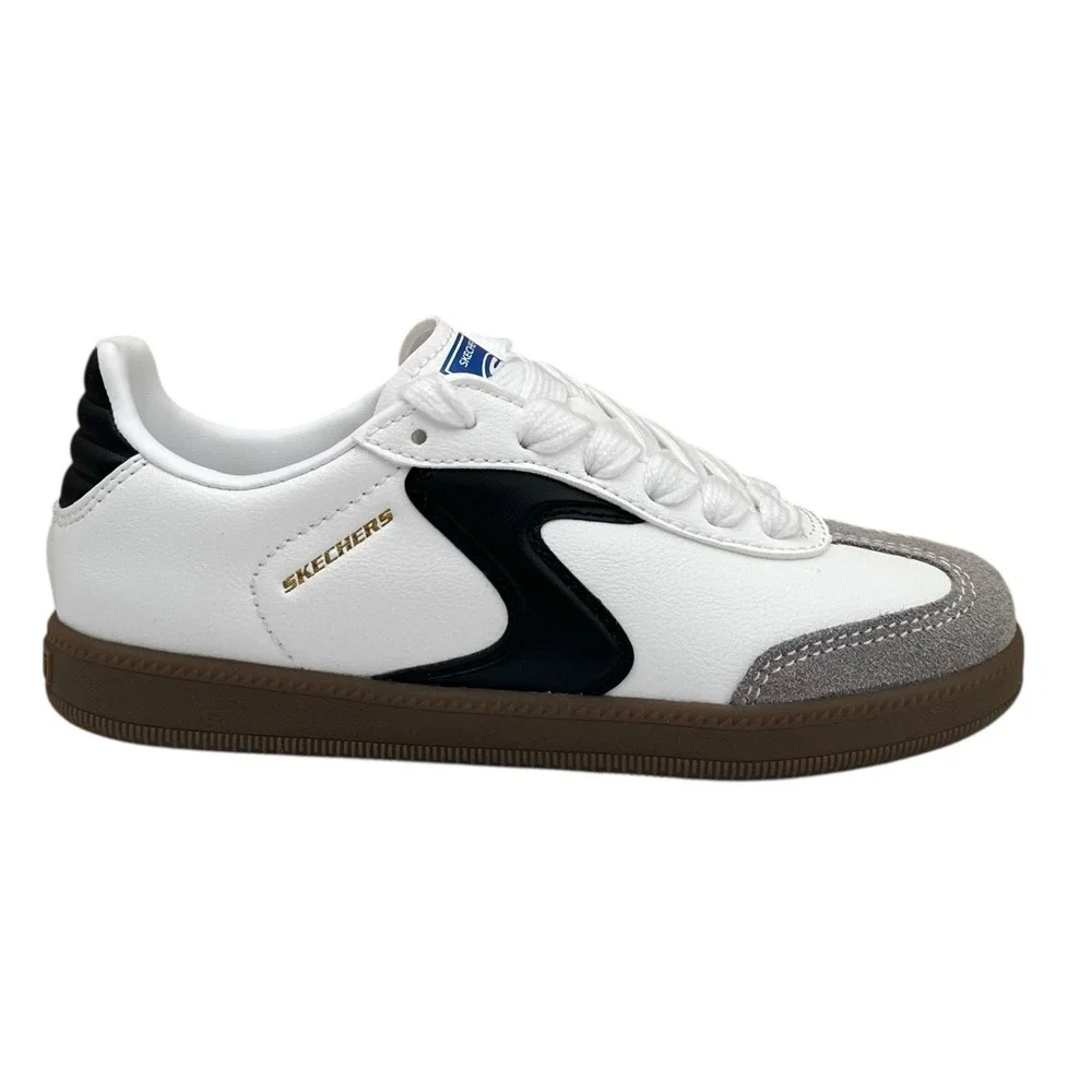 Skechers  Zinger Street Little Boys Athletic Casual Shoes 12 White Black Sneaker